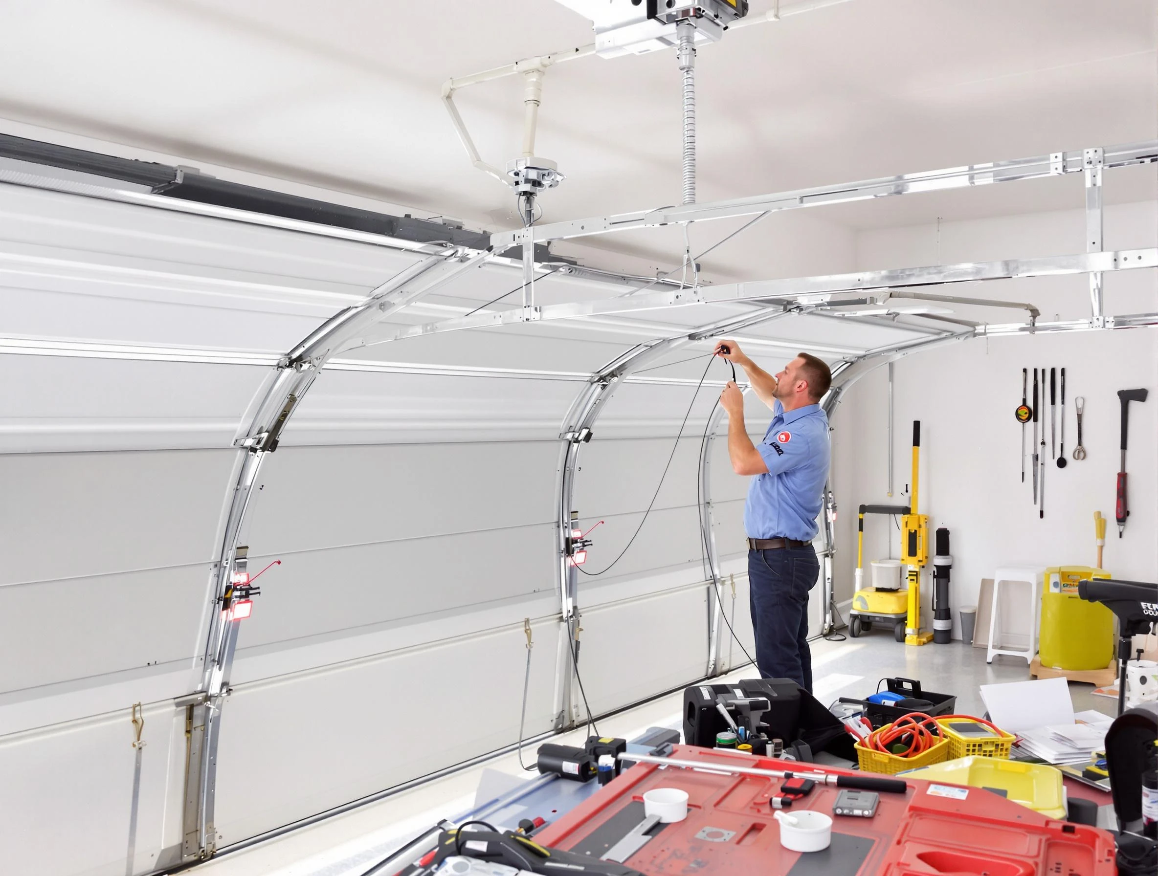 Garage door cable repair service by New Brunswick Garage Door Repair in New Brunswick